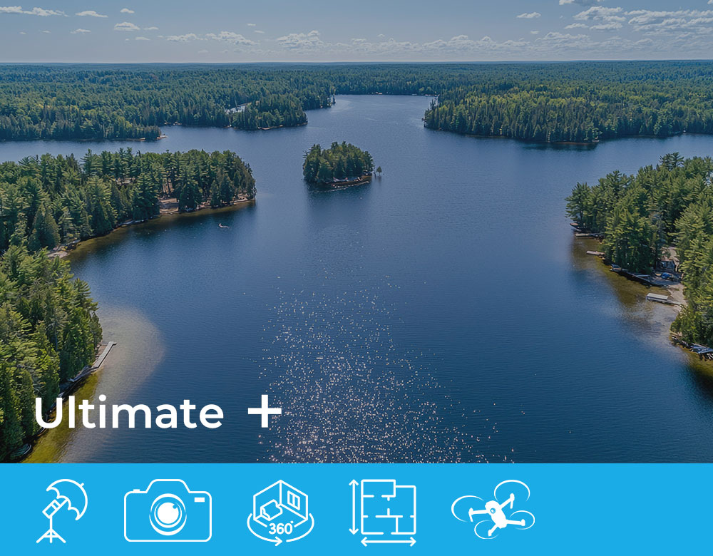 real estate photography Kingston - Show Kingston Ultimate package pricing graphic